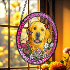 Personalized Photo Love Feels Close Again Suncatcher Ornament