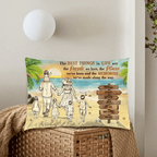 Beach Family The Places We've Been Custom Poster, Personalized Pillow, Family Gift 714432 - B - DiyGiftly