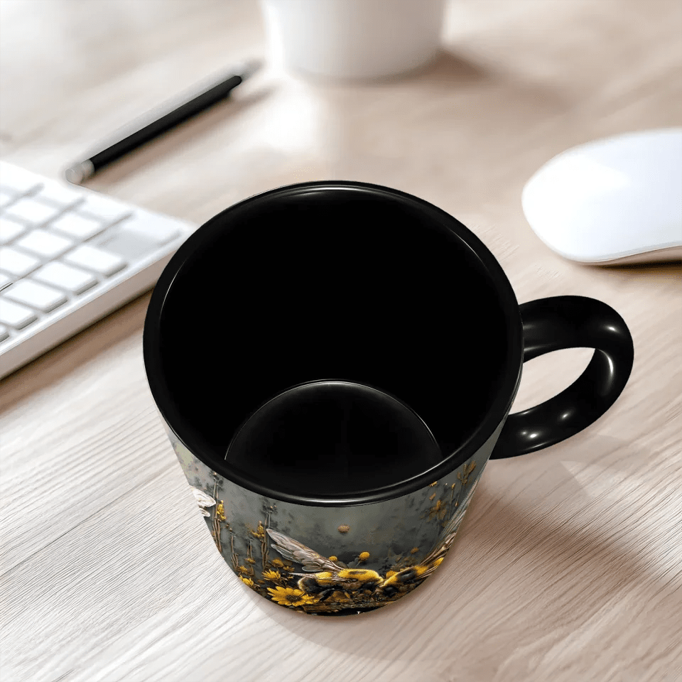 Bee Garden - Personalized Gardening Accent Mug 740760 - DiyGiftly