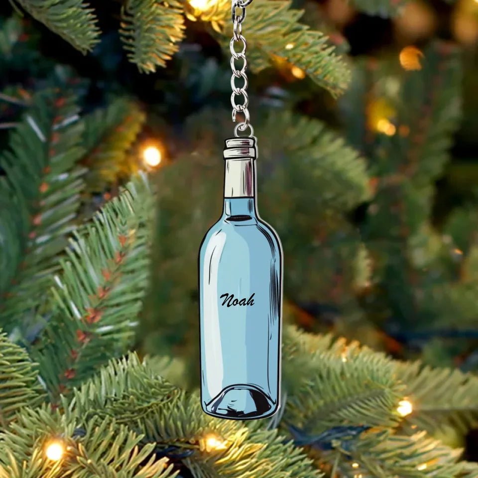 Beer - related People - Personalized Beer Bottle Keychain - Gift For Wine Buddy 749879 - DiyGiftly