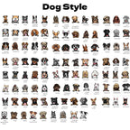 Personalized PU Leather Flask Stainless Steel 6oz Whiskey Flask Gift for Pet Lover