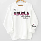 Behind Every Great Kid Is A Mom - Family Personalized Custom Unisex Sweatshirt With Design On Sleeve - Gift For Mom, Grandma 687210 - 687329 - DiyGiftly