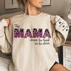 Behind Every Great Kid Is A Mom - Family Personalized Custom Unisex Sweatshirt With Design On Sleeve - Gift For Mom, Grandma 687210 - 687329 - DiyGiftly