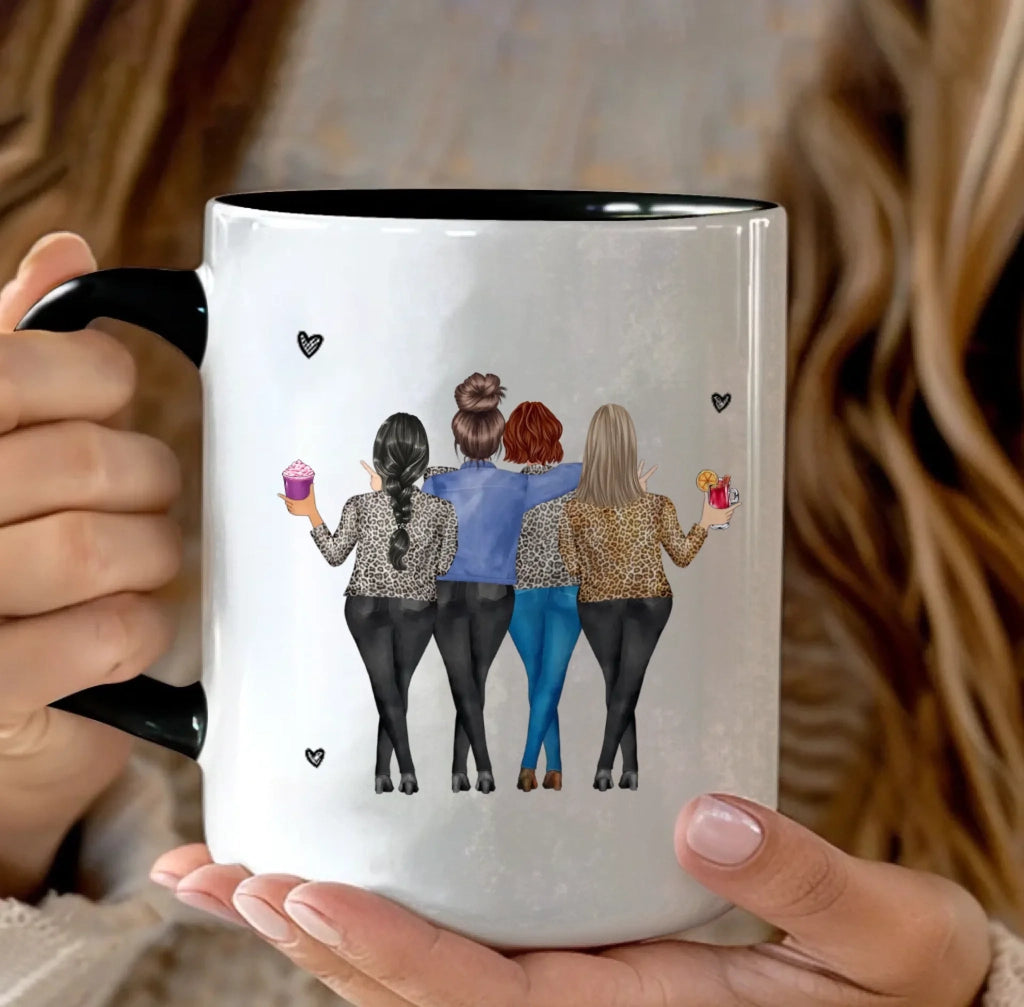 Being My Bestie Is Really The Only Gift You Need – Personalized Mug with Name, Custom Best Friend Coffee Cup, Funny Quote Mug, Friendship Gift for Bestie, Birthday Christmas 1071139 - DiyGiftly