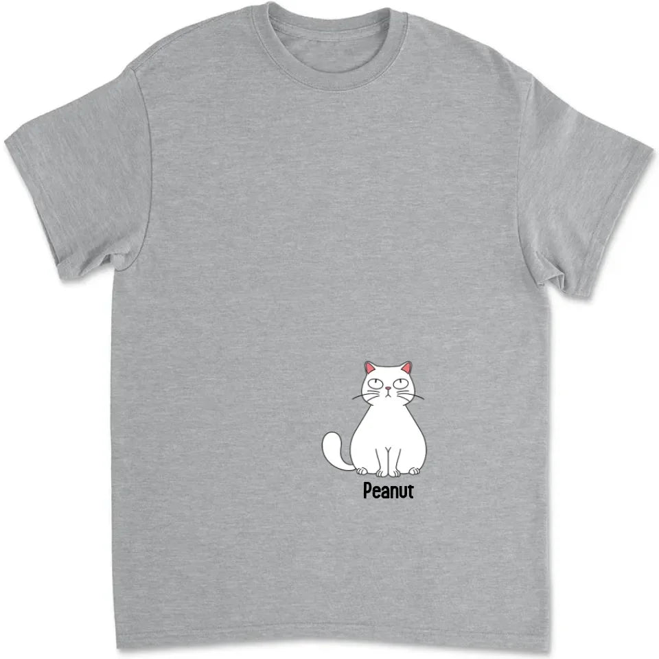 Best Cat Dad Ever - Personalized Custom Unisex T-shirt 665767 - DiyGiftly
