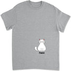 Best Cat Dad Ever - Personalized Custom Unisex T-shirt 665767 - DiyGiftly