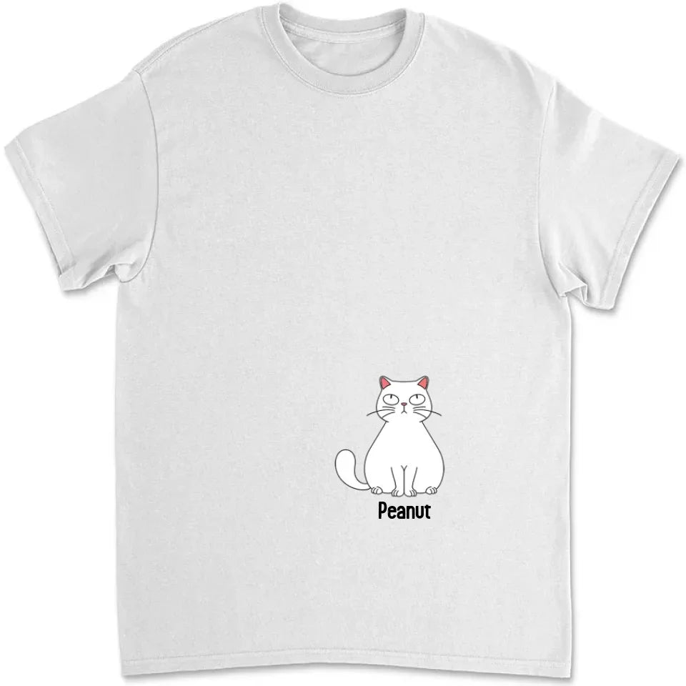 Best Cat Dad Ever - Personalized Custom Unisex T-shirt 665767 - DiyGiftly