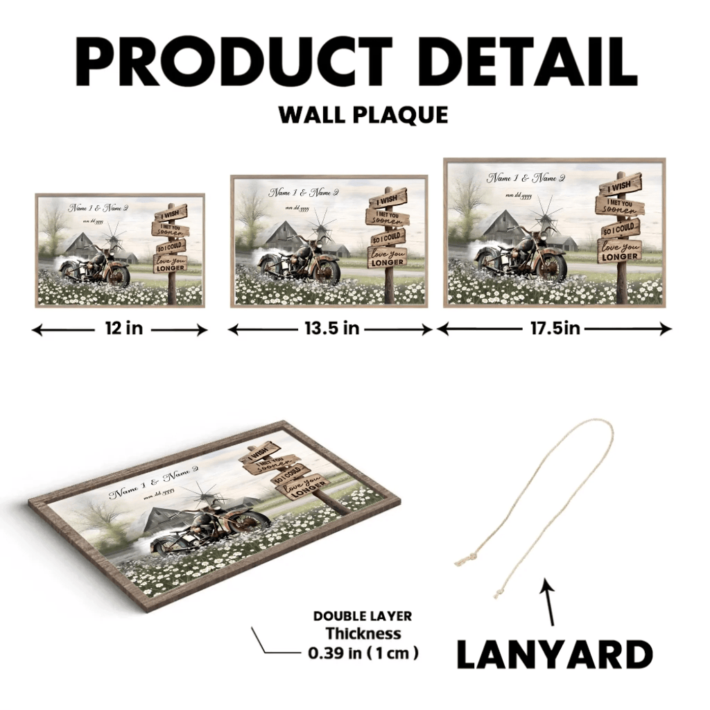 Best Couple Wedding Anniversary Gifts Farmhouse Old Truck Wooden Plaque 710376 - DiyGiftly