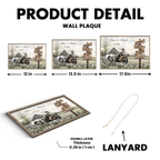 Best Couple Wedding Anniversary Gifts Farmhouse Old Truck Wooden Plaque 710376 - DiyGiftly