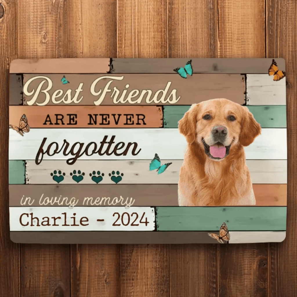 memorial gift personalized photo loss of dog gift keepsake gift design preview