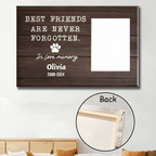 Poster Without Frame Poster Home Remembrance Gift for Loss of Dog Memorial Wall Decor
