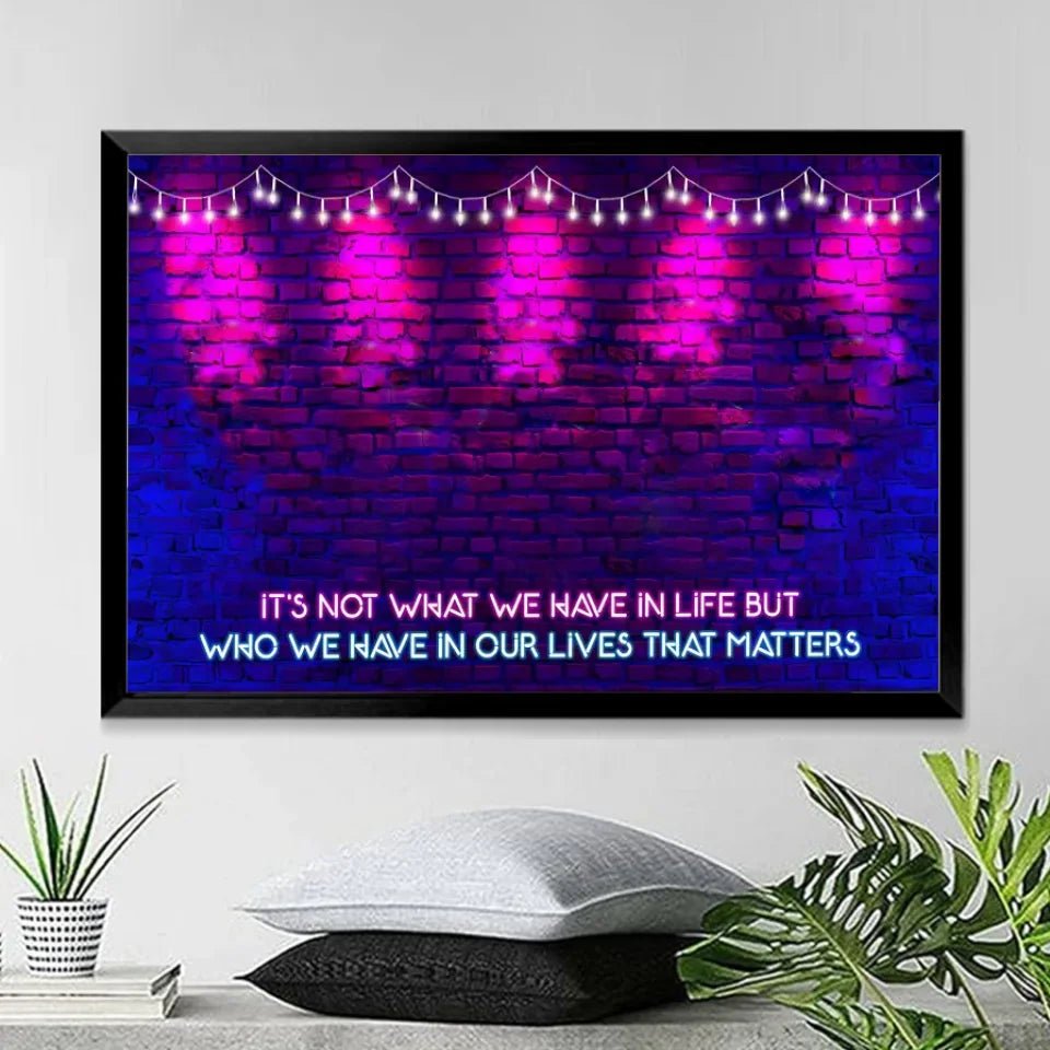 poster without frame wooden poster personalized design gift for best friend