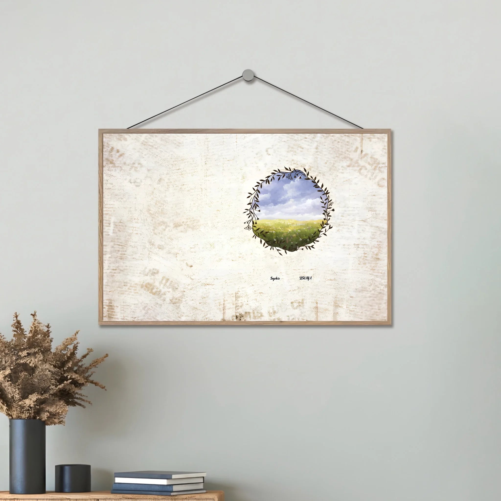 wall wooden plaque gift for brother