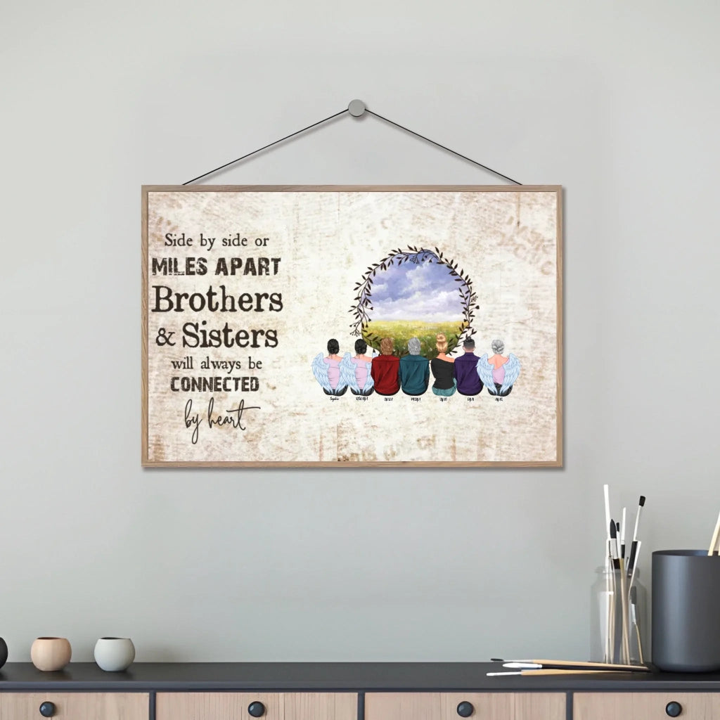 table personalized design wooden plaque gift for brother