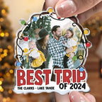 Best Trip Of 2024 - Personalized Acrylic Photo Ornament 716545 - DiyGiftly