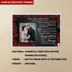 Best Valentine Gift For Girlfriend, The Day I Met You Custom Photo Canvas,Canvas Gift For Couple 745123 - 746260 - DiyGiftly