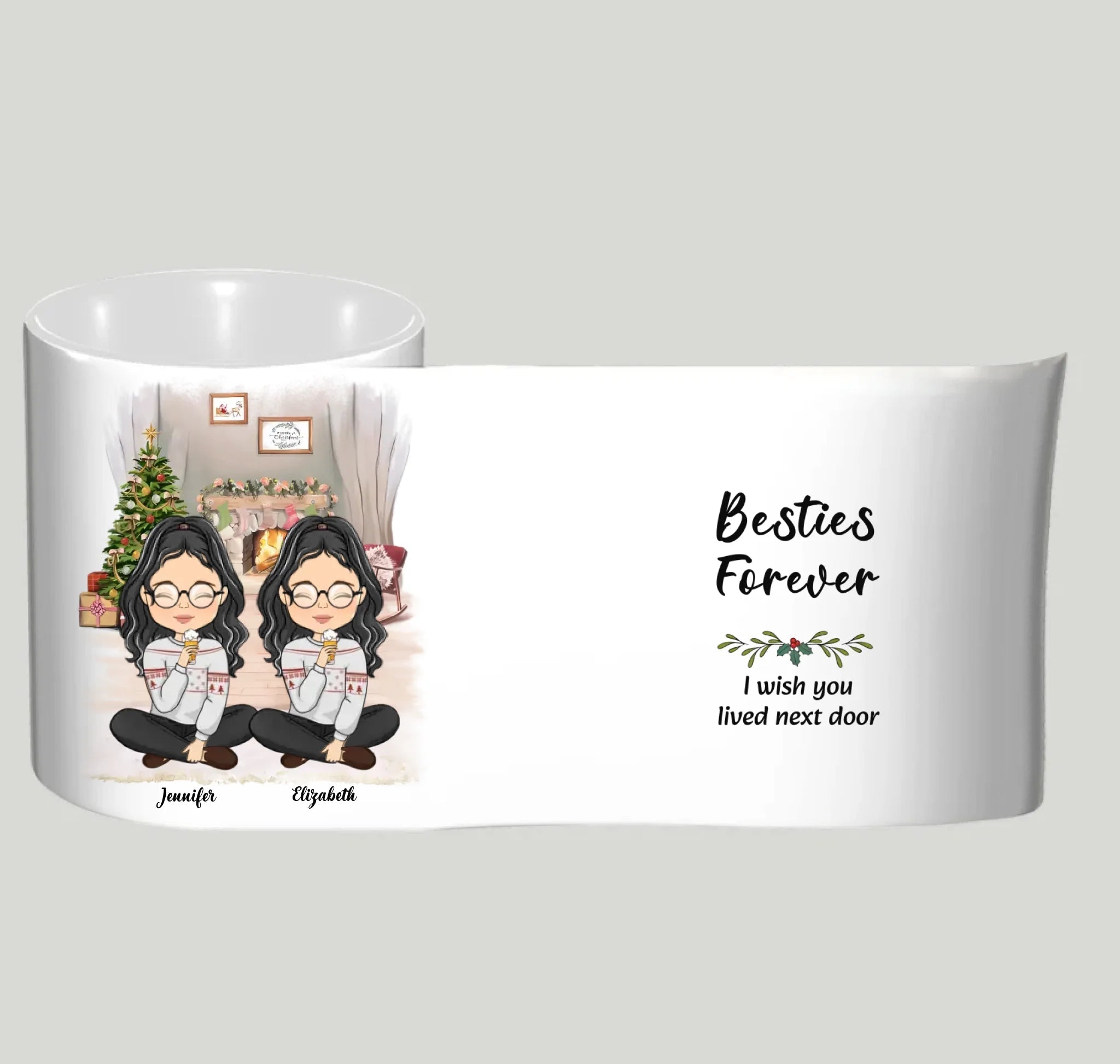Besties Forever I wish you lived next door 762050 - DiyGiftly