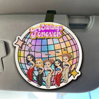 Besties Forever - Personalized Custom Car Visor clip 752003 - DiyGiftly
