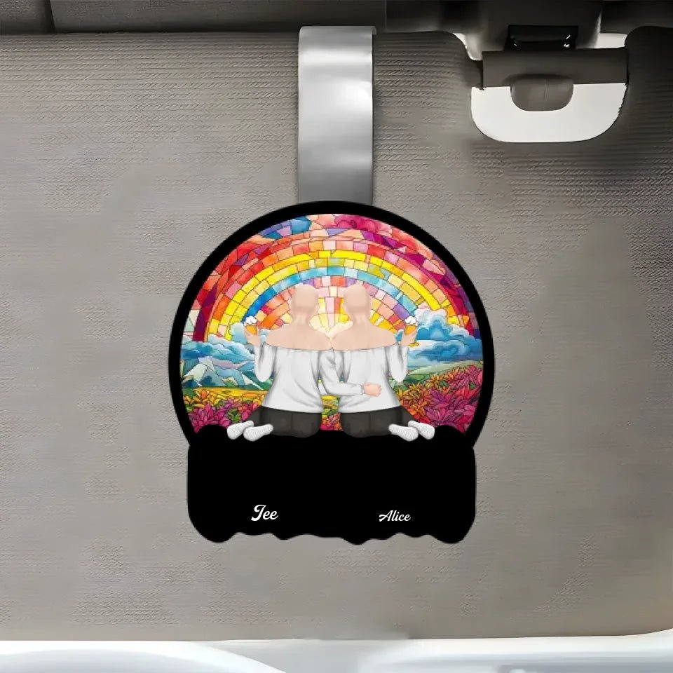 car visor clip gift for best friend