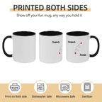 red bff sister mug personalized design ceramic