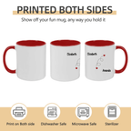 deep blue bff sister mug personalized design ceramic