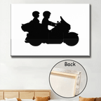 Biker Couple Photo - Personalized Poster - Anniversary Gift For Couple 746671 - 746679 - DiyGiftly