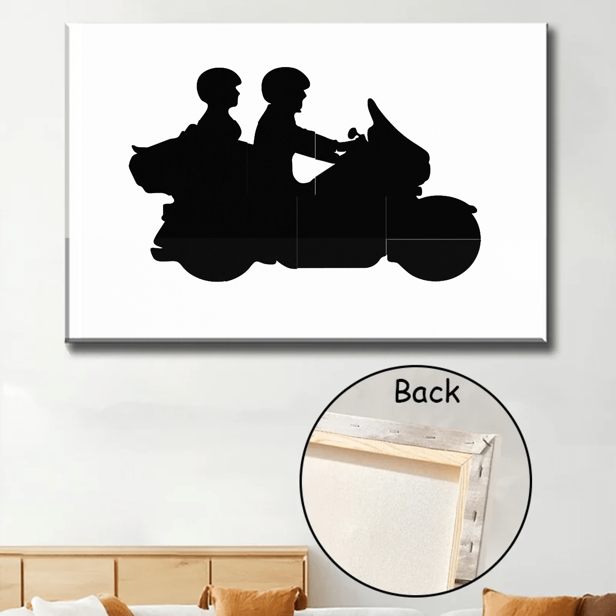 Biker Couple Photo - Personalized Poster - Anniversary Gift For Couple 746671 - 746679 - DiyGiftly