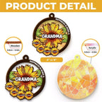 Bless To Be Called Nana - Family Personalized Window Hanging Suncatcher - Mother's Day, Gift For Mom, Grandma 668905 - DiyGiftly