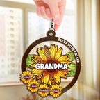 Bless To Be Called Nana - Family Personalized Window Hanging Suncatcher - Mother's Day, Gift For Mom, Grandma 668905 - DiyGiftly