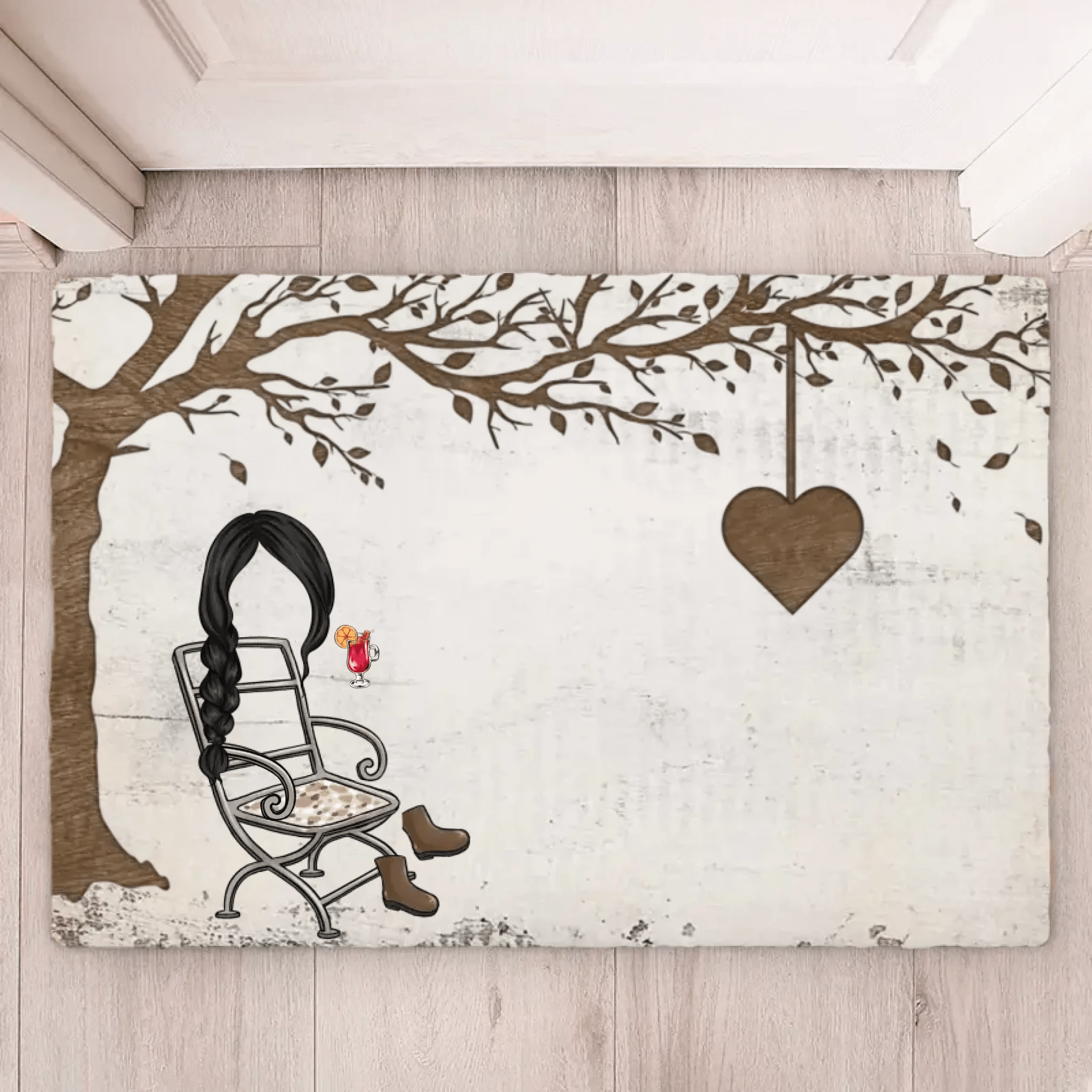 Blessed To Be Called Nana - Personalized Doormat 712445 - D - DiyGiftly