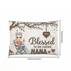 Blessed To Be Called Nana - Personalized Pillow 712445 - B - DiyGiftly