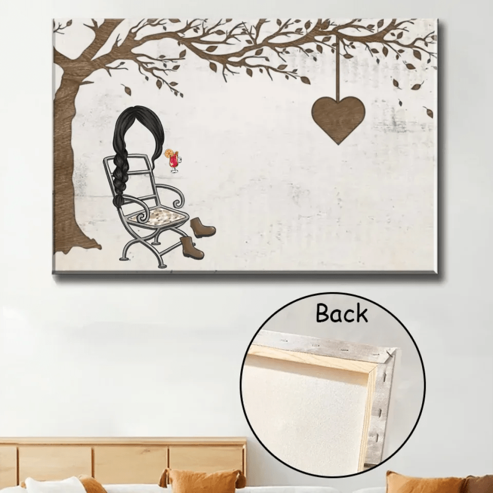 Blessed To Be Called Nana - Personalized Wrapped Canvas 712445 - 713277 - DiyGiftly