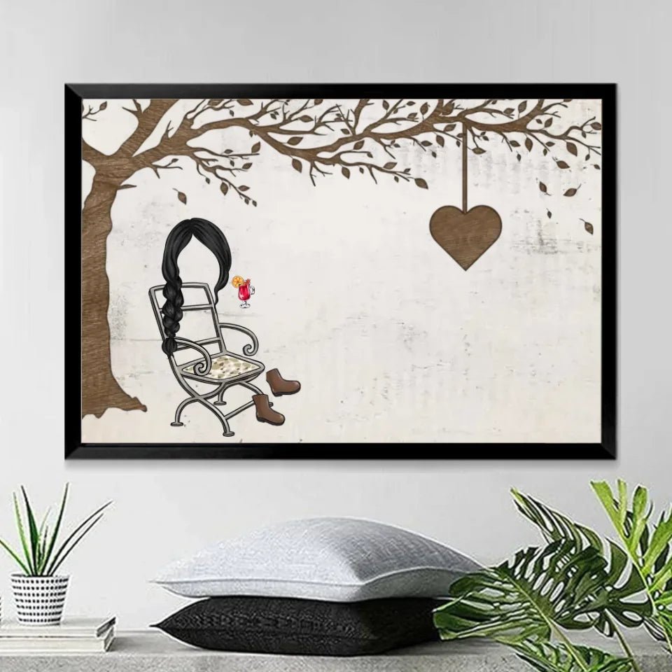 Blessed To Be Called Nana - Personalized Wrapped Canvas 712445 - 713277 - DiyGiftly