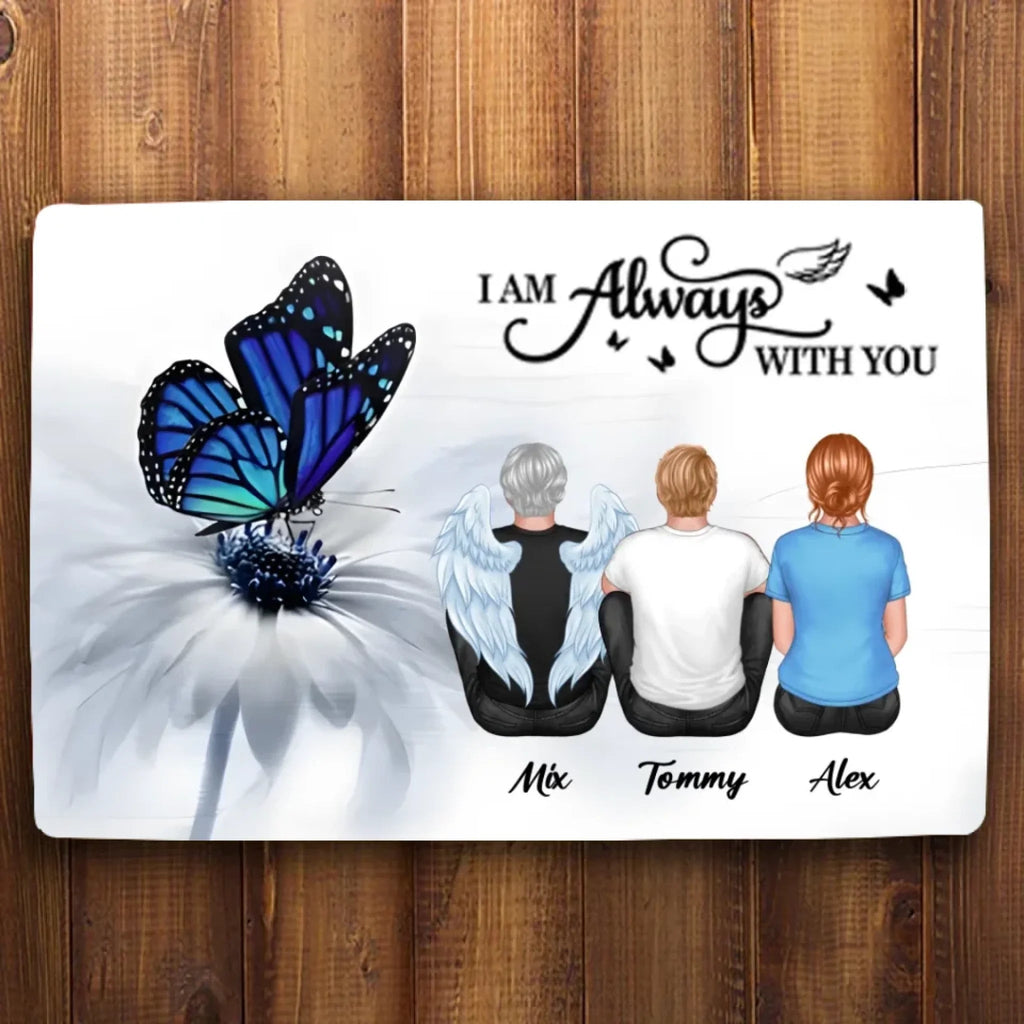 Blue Butterfly I Am Always With You 708102 - D - DiyGiftly
