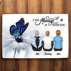 Blue Butterfly I Am Always With You 708102 - D - DiyGiftly
