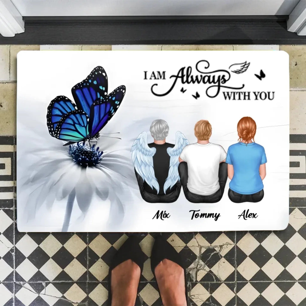 Blue Butterfly I Am Always With You 708102 - D - DiyGiftly