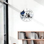 Blue Butterfly I Am Always With You Memorial Personalized Clock 742633 - DiyGiftly