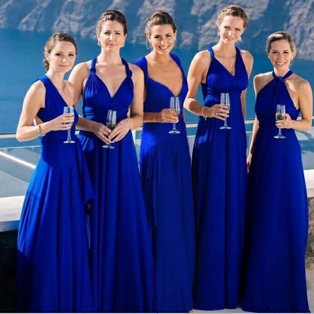 Bridesmaid Dress Infinity Dress Floor Length Convertible Dress Wedding Dress Multiway Dress Rust Dress Evening dress - DiyGiftly