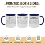 Brother Sister Forever Linked Together – Personalized Mug with Custom Names – Meaningful Sibling Gift for Brother & Sister – Birthday, Christmas, Family Keepsake Coffee Cup 1059538 - DiyGiftly