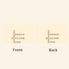Brothers & Sisters Forever Linked Together Crossword Puzzle Art Personalized Wallet Card , Gift For Brothers, Sisters, Siblings, Family 708111 - DiyGiftly