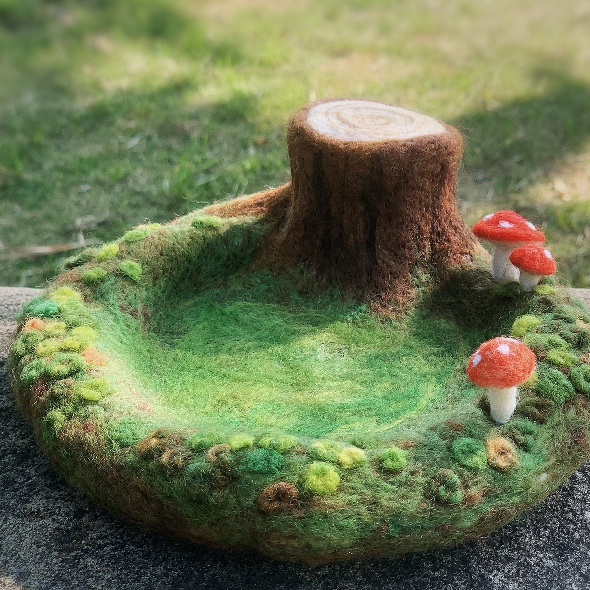 Stylish Felt Tray Decoration for Home Decoration Elegant Display