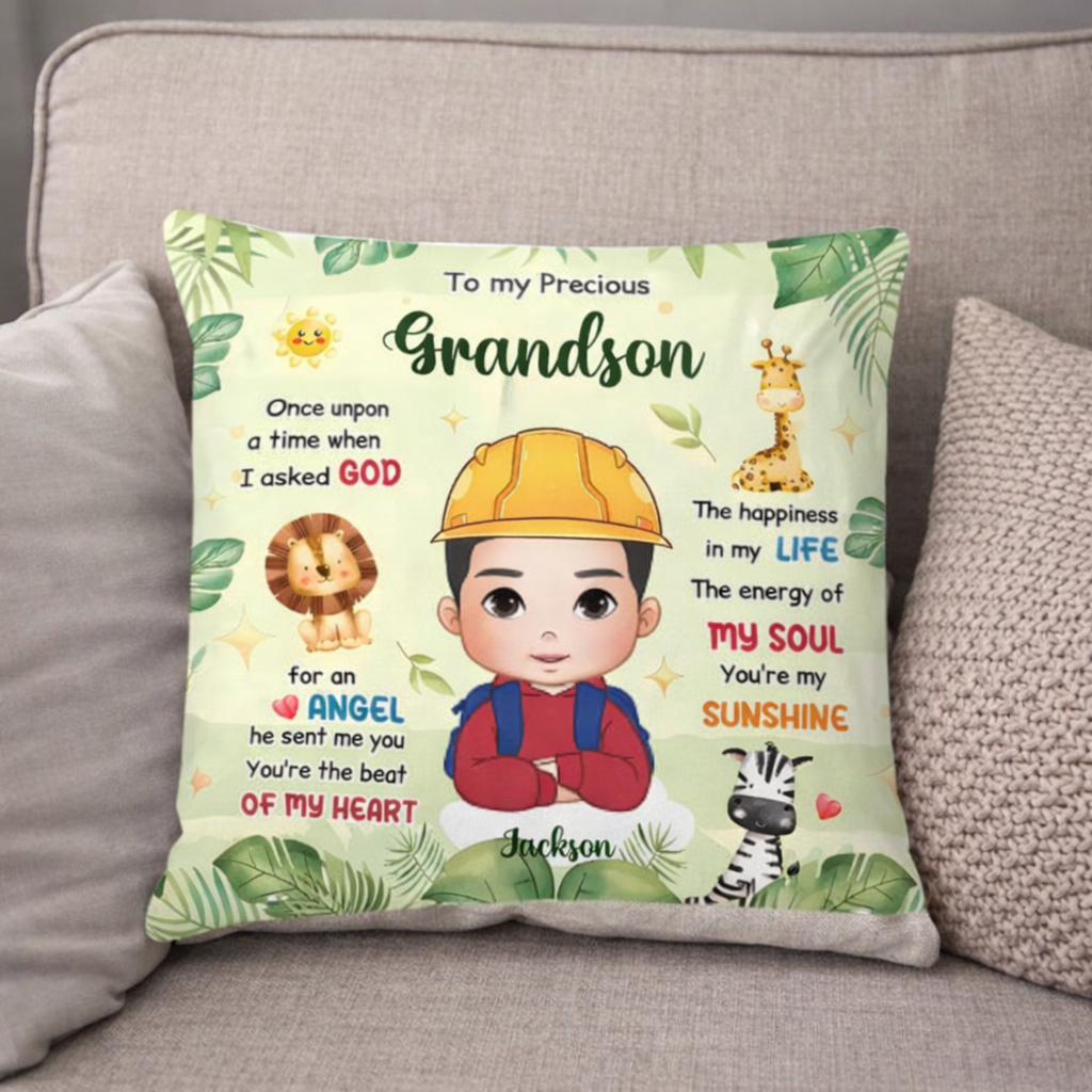 Personalized Gift For Granddaughter You Are My Sunshine Pillow  724087