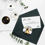 Custom Photo Sticker Graduation Gift Best Wishes Unique Gift to Celebrate the Big Day