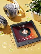 Custom Photo Vinyl Record Music Fridge Magnet for Special Memories