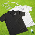 Personalized Golf Polo Shirts Embroidered Short Sleeve Polo Shirt for Women
