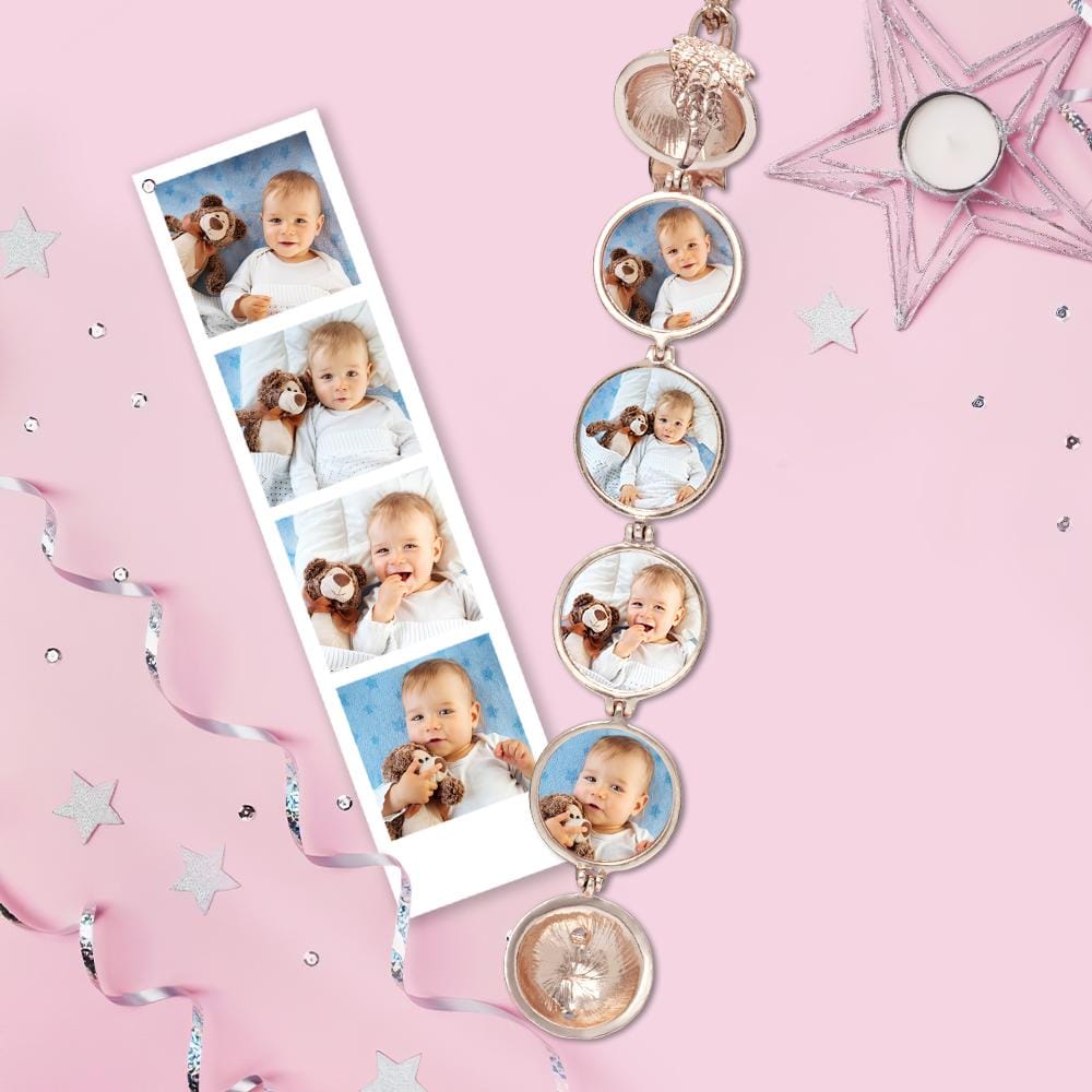 Personalized Angel Wings Expanding Photo Ball Locket Necklace