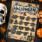 Personalized Hallowmas Wooden Ornament with Name Ghost Plaque for Halloween Gift