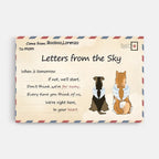 loss of dog gift canvas personalized design wall art detail view