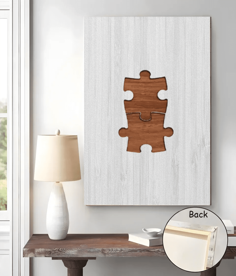 Canvas Mom Granny You're The Piece That Holds Us Together Personalized 723851 - 724701 - DiyGiftly