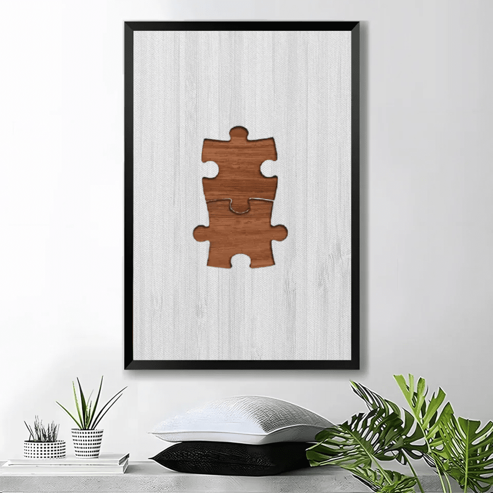 Canvas Mom Granny You're The Piece That Holds Us Together Personalized 723851 - 724701 - DiyGiftly